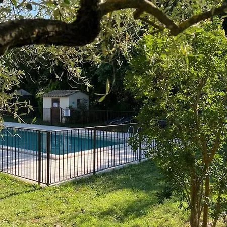 Villa En Drome Provencale Mazet De Charme Avec Piscine Mirabel-aux-Baronnies Exterior foto
